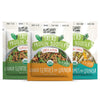 Beanvivo - Variety 3 Pack Salad Protein Boosters - Seasoned, Garlic & Herbs, Edamame - Delivering A Burst Of Taste And 10G Of Pr