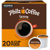 Philz Coffee Tesora K-Cup Pod Coffee, Single Serve Keurig K-Cup Pods, Medium Roast Coffee, 20 count