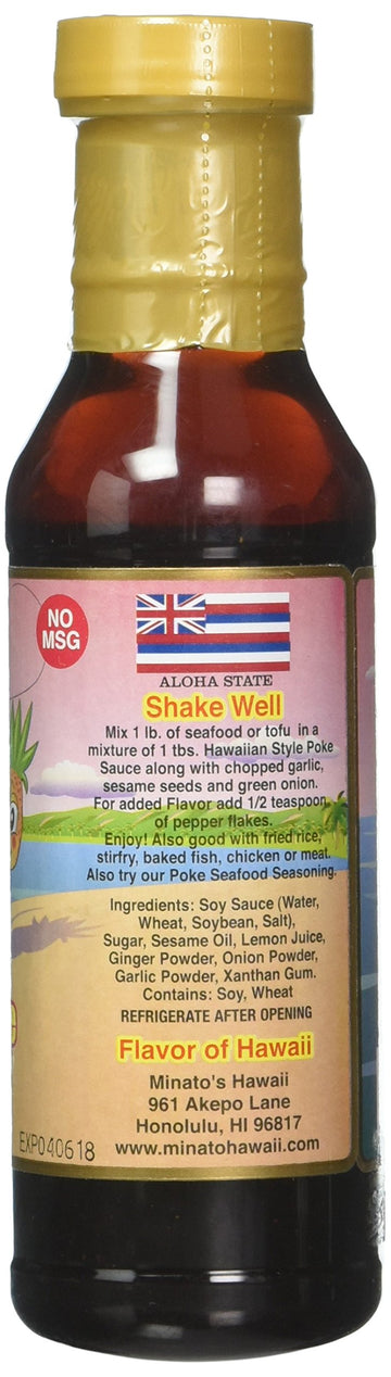 Minatos Hawaiian Style Poke Sauce, 12 Fz