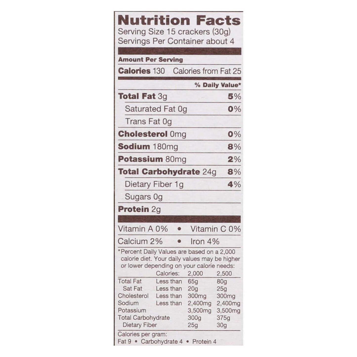 Back To Nature Multi Seed Rice Thin Cracker, 4 Ounce -- 12 Per Case