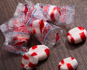 Red Bird Soft Peppermint Candy Puffs, Mints Individually Wrapped, Gluten-Free, Non-Gmo Verified, Kosher, Allergen Free 30 Oz Bag