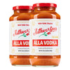 Arthur & Sons Vodka Sauce - Authentic Italian Recipe, All-Natural Ingredients - 2 Pack (48oz)