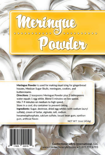 Meringue Powder - For Baking, Decorating, Buttercream, Royal Icing, Meringue Toppings, Cookies, Pies, Frosting, Gingerbread Hous