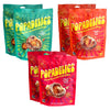 Popadelics Crunchy Mushroom Chips Variety Pack Shiitake Mushroom Crisps, Lightly Cooked and Seasoned, Vegan Chips, Vegan Snacks,