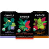 Choice Organics - Organic Black Tea Variety Pack Sampler (3 Pack) - Includes English Breakfast, Earl Grey, And Cocoa Mint Puerh