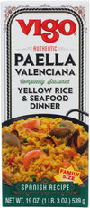 Vigo Authentic Paella Valenciana, Yellow Rice & Seafood Dinner, Spanish Recipe (Yellow Rice & Seafood Dinner, 19 Ounce (Pack of