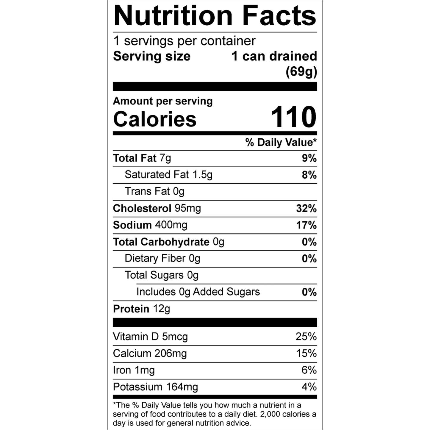 Chicken of the Sea Sardines, 3.75 Ounce Cans (Pack of 18), Mediterranean Style, Wild Caught Sardines, Packaging May Vary