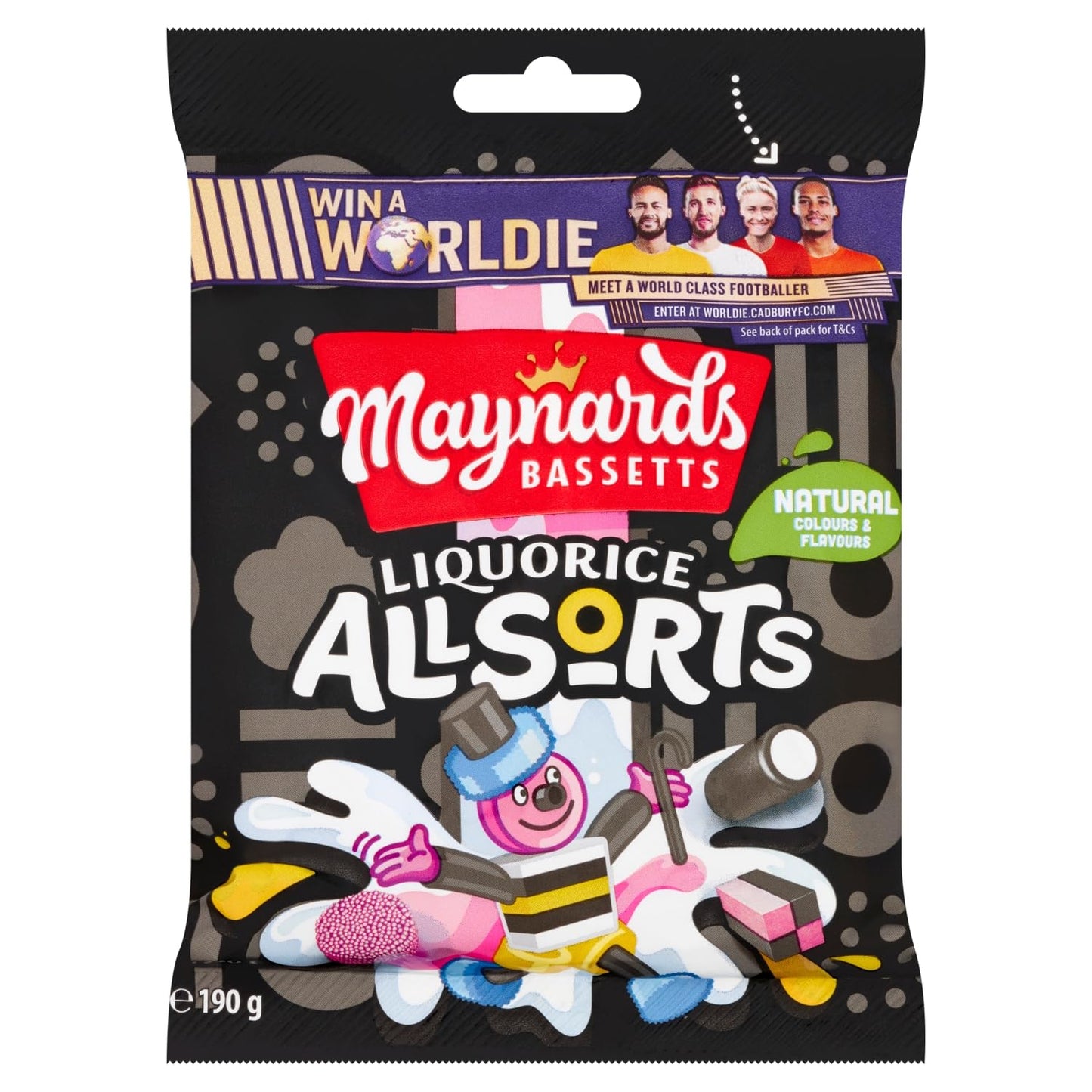 Bassetts Liquorice Allsorts 165g (Pack of 1)