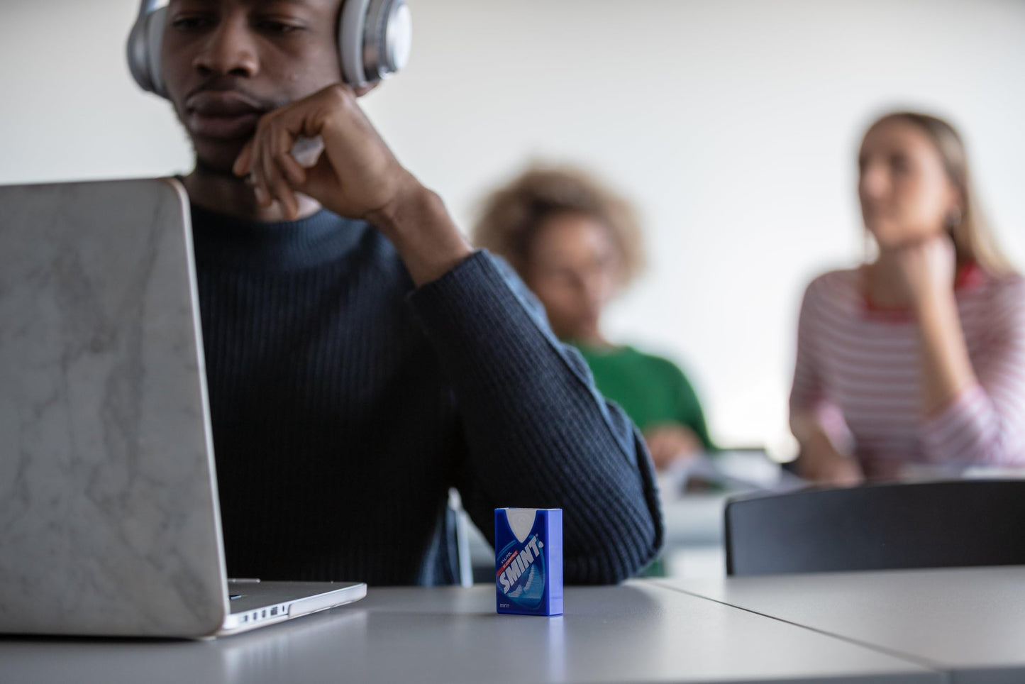 Smint Sugar Free Dental Mints with Xylitol, Mint Flavour, 8g (12 Matches Box), White, Perfect for Fresh Breath