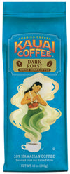 Kauai Coffee Koloa Estate Dark Roast - Whole Bean Coffee, 10 Oz Package