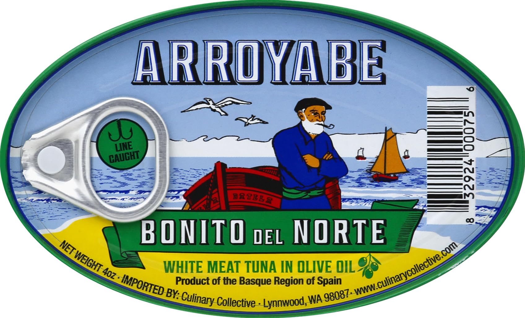 ARROYABE Bonito Tuna In Olive Oil, 4 OZ