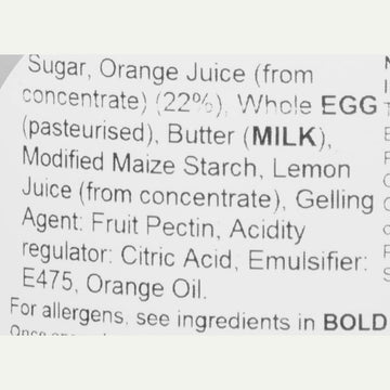 Mrs Bridges Orange Curd, Made In Scotland, 12Oz Jar (Pack Of 1)