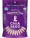 Mamma Chia Organic Seeds, White, 12 Ounce (Pack Of 1). Usda Organic, Non-Gmo, Vegan, Gluten Free, And Kosher.