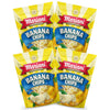 Mariani Banana Chips | Dried Fruit | Healthy Snacks for Kids & Adults | Vegan Snacks | Gluten Free Snacks | 6 Ounces (Pack of 4)