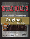 Wild Bills Beef Jerky - Hickory Smoked - 3oz Packs (4 Re-sealable Packs) - Model 4584160