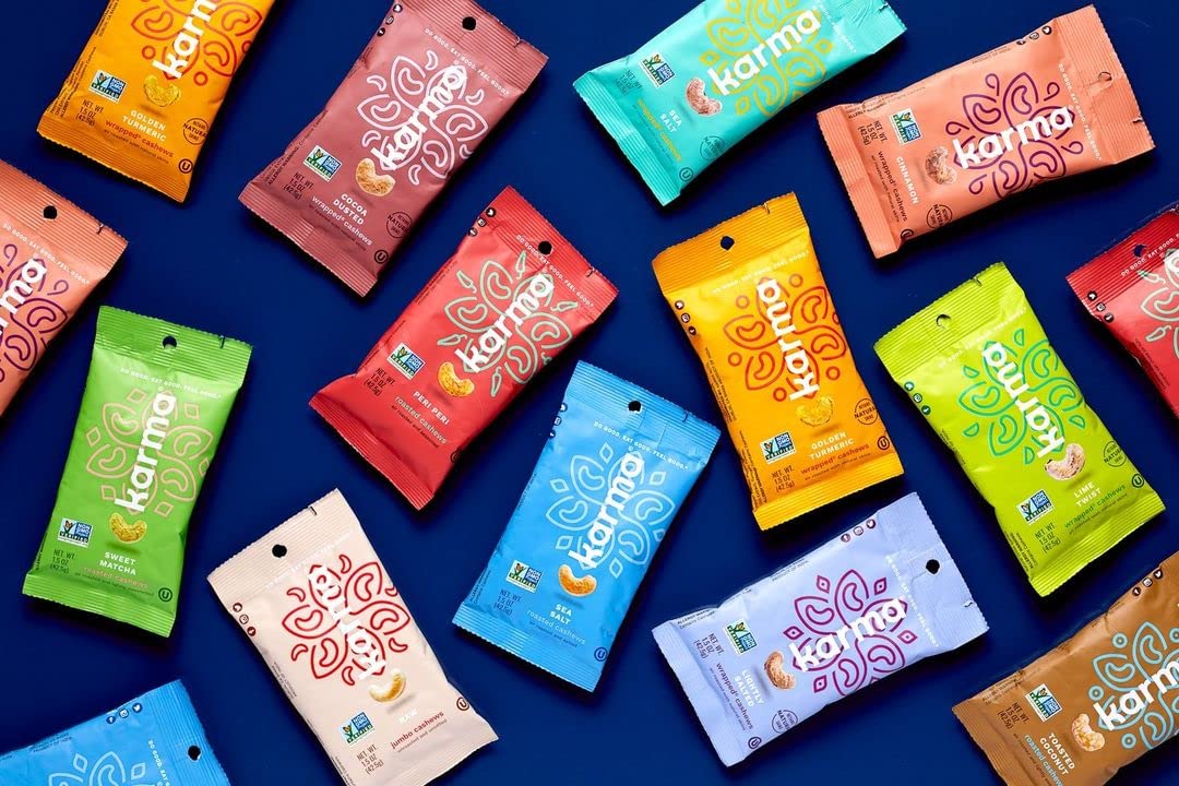 Toasted Coconut Cashews by Karma Nuts, Whole, Sweet, Roasted, Vegan, Gluten Free, Low Net Carb, Natural, Everyday Nut Snack, 1.5