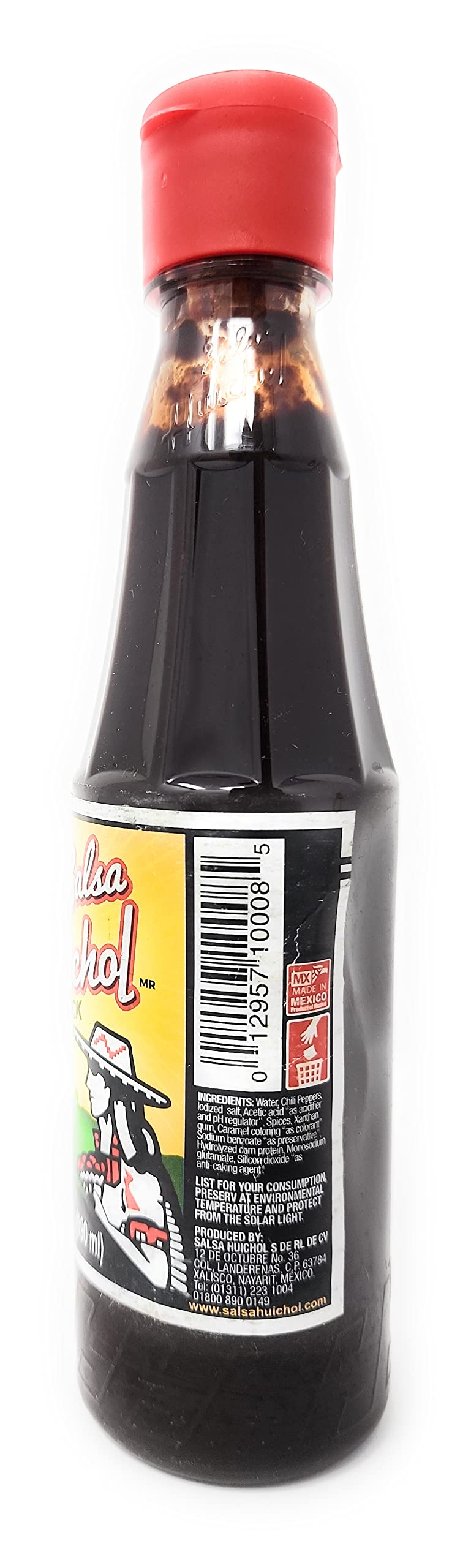 SALSA HUICHOL Variety Pack - Hot, Habanera & Negra Salsas, 6.5 Fl Oz (3 Pack)