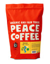 Peace Coffee Twin Cities Blend | 5 lb Ground Dark Roast | Organic Fair Trade | Smooth, Inviting Flavor | Shade Grown, Fresh Roas