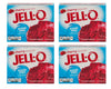 Jell-O Sugar-Free Cherry Gelatin Mix 0.6 Ounce Box (Pack of 4)