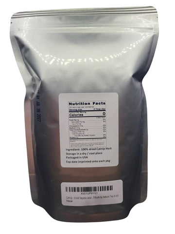 Catnip - Dried Nepeta Cataria Loose Leaf/Buds By Nature Tea (4 Oz)