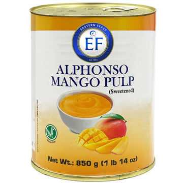 Eastern Feast - Alphonso Mango Pulp, 30Oz / 850G (Pack Of 4)