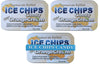Ice Chips Xylitol Candy Tins (Orange Cream, 3 Pack) - Includes Band As Shown