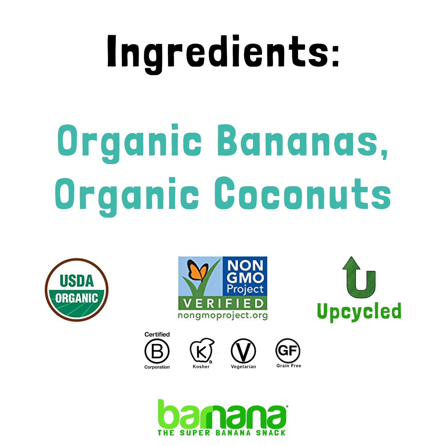 Barnana Organic Chewy Banana Bites - Coconut - 3.5 Ounce - Delicious Barnana Potassium Rich Banana Snacks - Lunch Dinner Sports