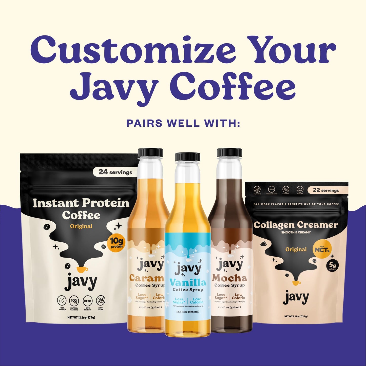 Javy Coffee Concentrate - Cold Brew Coffee, Perfect For Instant Iced Coffee, Cold Brewed Coffee And Hot Coffee, 35 Servings - Br
