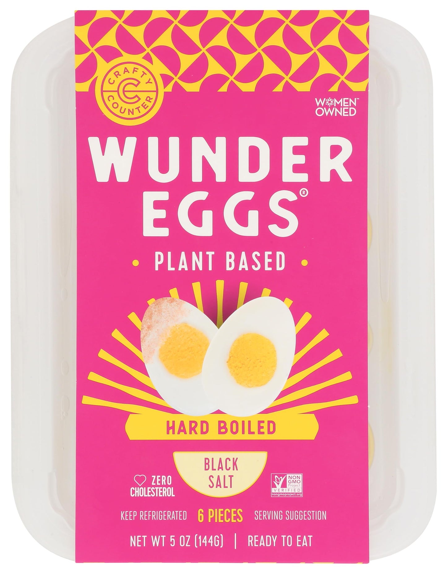 Crafty Counter Wundereggs Plant Based Hardboiled Eggs, 5 Oz