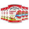 Dei Fratelli Chopped Italian Tomatoes with Herbs and Olive Oil - Vine-Ripened - Non GMO, Gluten-Free (28 oz. Cans, 6 pack)