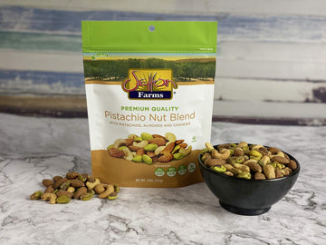 Setton Farms Pistachio Nut Blend Value Bag With Almonds, Pistachios And Cashews, 8 Oz Resealable Pouch