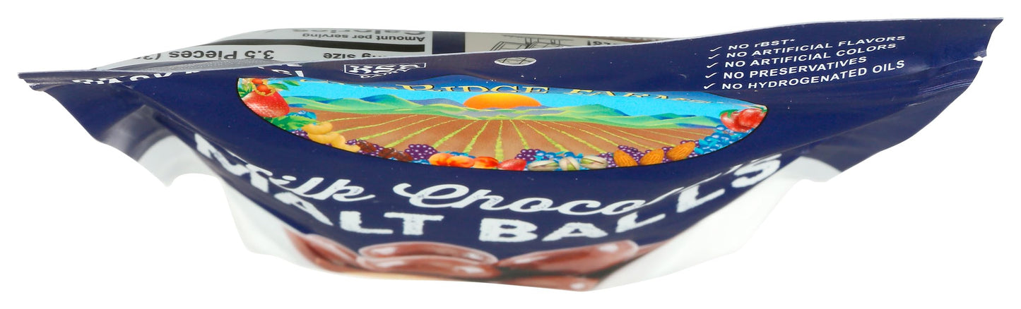 SUNRIDGE FARMS Milk Chocolate Malt Balls, 7 OZ