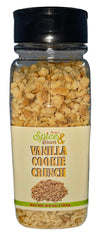 Vanilla Cookie Crunch | Ice Cream Topping & Cake Decoration | by Dashers Spice & Beans | 6.5 oz.