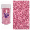 Sentovac Edible Pink Jimmies Sprinkles for Cake Decorating Baking | Cupcake Cookie and Ice Cream Toppers Cake Decorations| Celeb