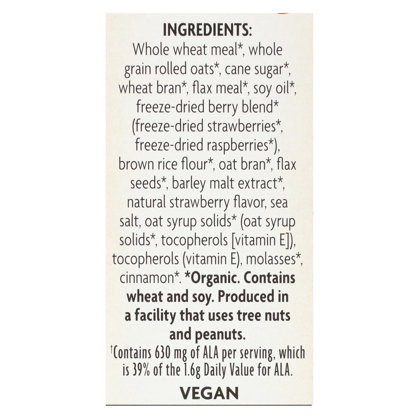 Nature'S Path Organic Flax Plus Red Berry Crunch Cereal, 10.6 Ounce (Pack Of 6) , Non-Gmo, 25G Whole Grains, With Omega-3 Rich F