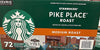 Starbucks Pike Place Roast K-Cups for Keurig, 1 Count (Pack of 72)