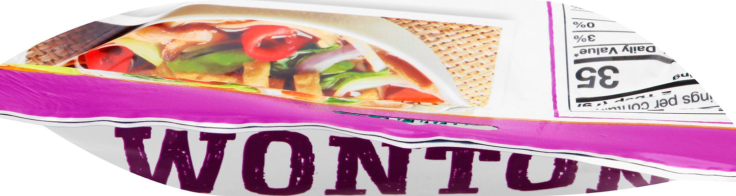 Fresh Gourmet Wonton Strips, Garlic Ginger, 3.5 Oz, Pack of 1