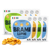 Brami Lupini Beans Snack, Mini | 4G Plant Protein, 0G Net Carbs | Vegan, Vegetarian, Keto, Plant Based, Mediterranean Diet, Non