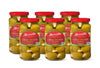 Mezzetta Garlic Stuffed Olives | Non-GMO, Gluten Free, Keto | 6 Ounce Dr Wt Jar (Pack of 6)