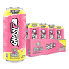 GHOST Energy Drink - Sour Pink Lemonade - 12-Pack - 16oz Cans - Gluten-Free & Vegan - 200mg Natural Caffeine