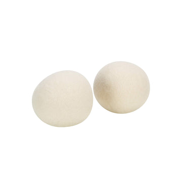 Woolite Reusable Wool Laundry Dryer Balls, Cuts Drying Time In Half, Natural Fabric Softener, Reduces Clothing Wrinkles, Eco-Fri