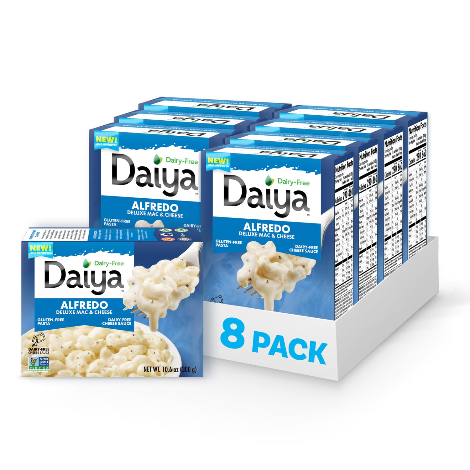 Daiya Dairy Free Gluten Free Alfredo Deluxe Mac & Cheese, Vegan Plant –  Groceryeshop