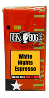 Dazbog Coffee | White Nights Espresso Blend | Whole Bean Coffee | 11 Oz. | Thick, Rich & Creamy Start | Deep, Well Rounded Flavor | Vacuum Sealed Freshness