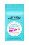 Java Works Coffee - Vanilla Buttercream Flavored Coffee | 12 ounces | Medium Roast | Whole Bean | No Sugar Added