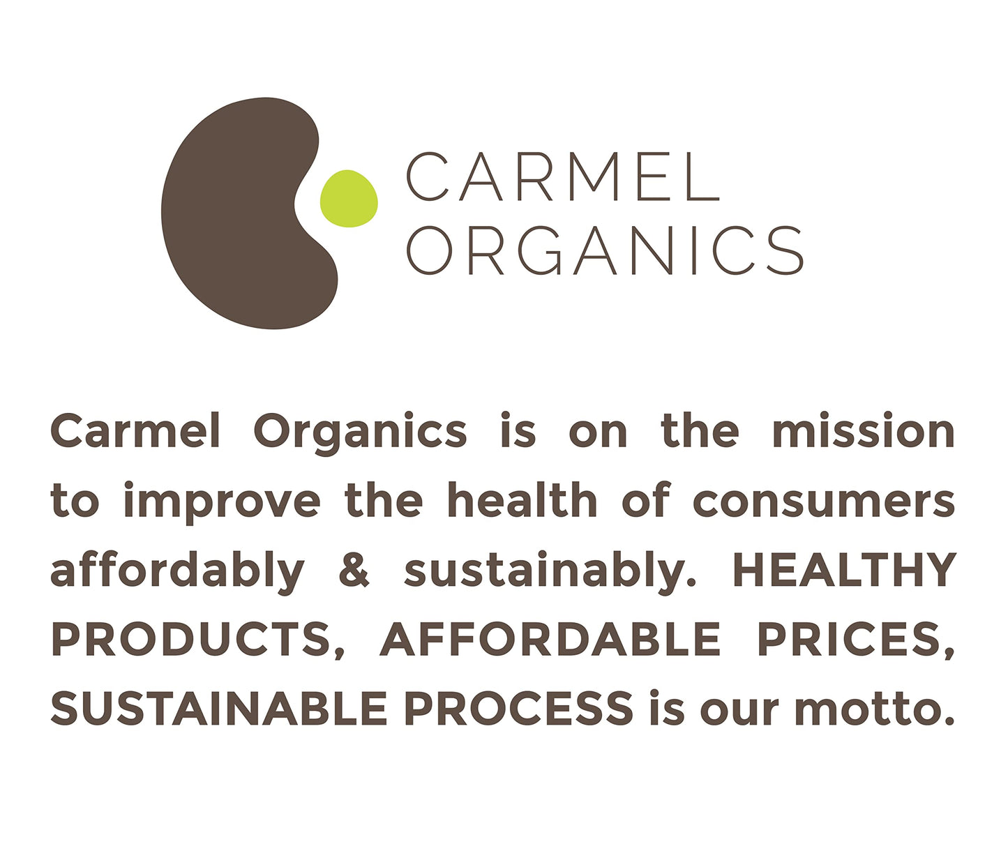 Organic Flax Seeds Whole 8 Ounce or 227g (0.5 Lb) | Non GMO | Kosher | USDA Certified Organic | By Carmel Organics | Unroasted F