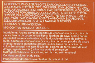 Nairns Oat Cookies Dark Chocolate Chip 7.1Oz (200G) Case Of 6