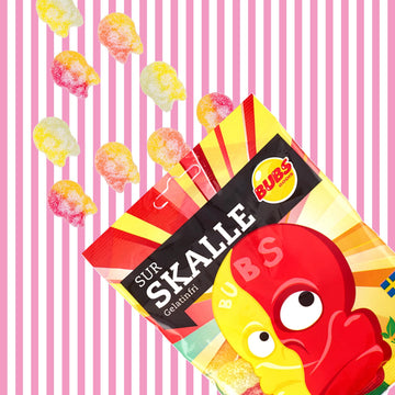 Swedish Candy Mix - Goody Bubs Candy Ovals - Skull Candy - Swedish Candy Bubs Godis - Ahlgrens Bilar Swedish Candy - Zoo Candy