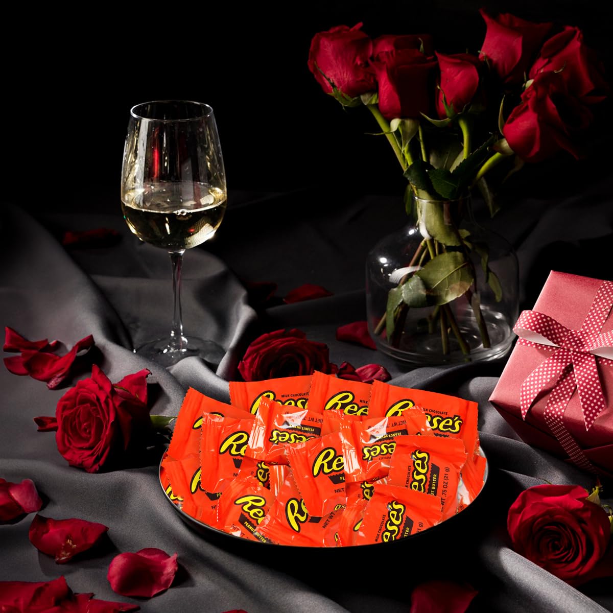 Reeseschocolate Peanut Butter Cups Party Favors In Bulk For Kids, Individually Wrapped Milk Chocolate Cups Melt In Your Mouth Ca