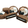 Philadelphia Candies Milk Chocolate Covered OREO Cookies, Wedding Heart Gift, 8 oz