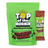 Top of the Mornin' Green Tea Chocolate Matcha Latte, 10 Individual Packets of Flavored Matcha, Enjoy Hot or Cold, Single Serve M